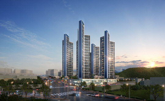 신상도 힐스더원 투시도